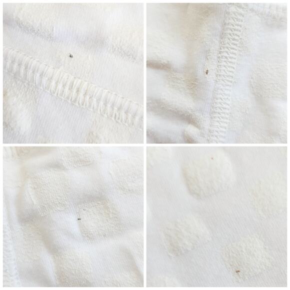 LA DETRESSE White Widow activewear athletic athleisure bike shorts Sz XS NEW - Picture 5 of 8